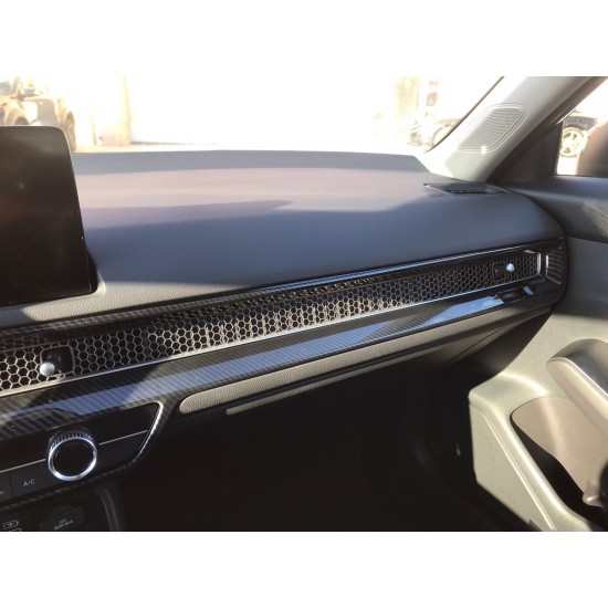 Cıvıc fe1 2022 ıçın uyumlu  gogusluk kaplama 2 parça - karbon