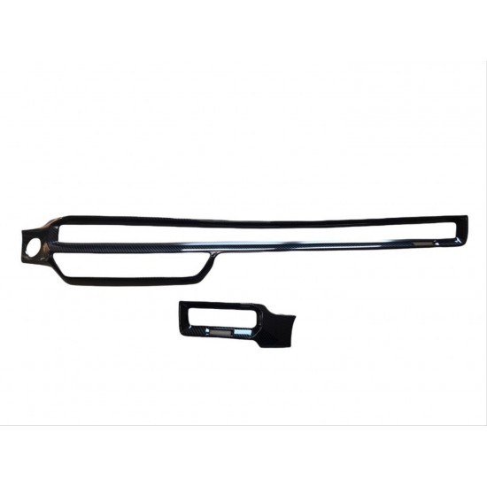 Cıvıc fe1 2022 ıçın uyumlu  gogusluk kaplama 2 parça - karbon