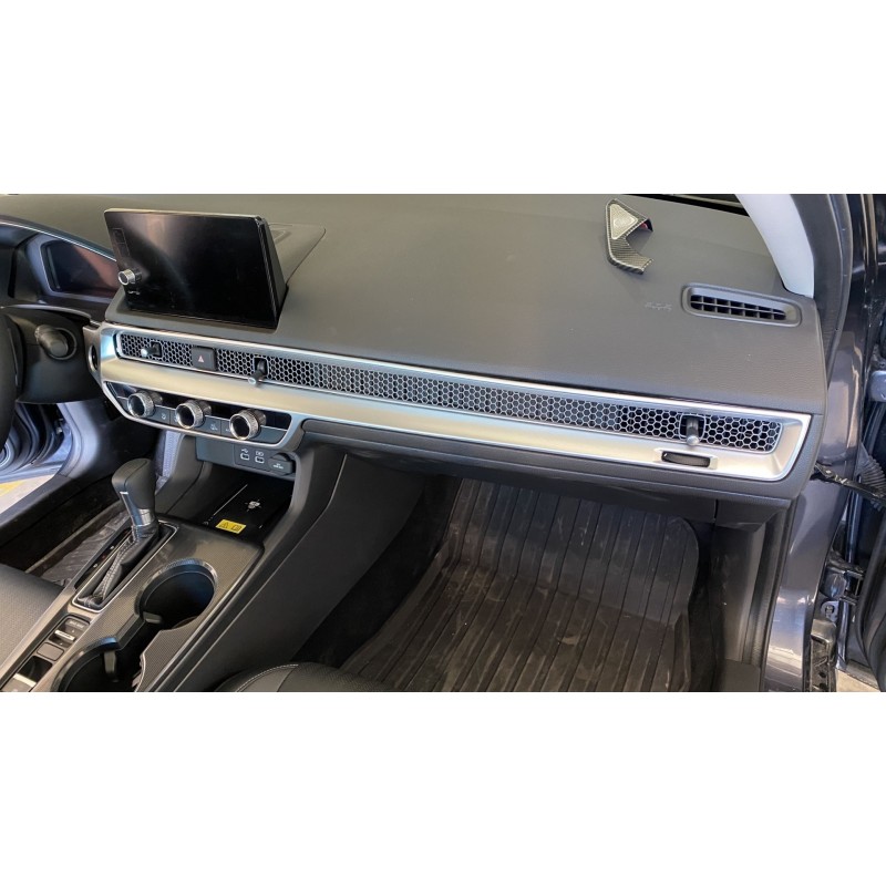 Cıvıc fe1 2022 ıçın uyumlu  gogusluk kaplama 2 parça - sılver