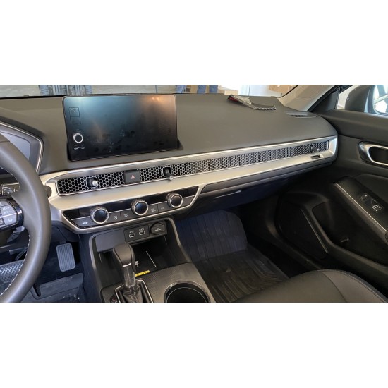 Cıvıc fe1 2022 ıçın uyumlu  gogusluk kaplama 2 parça - sılver