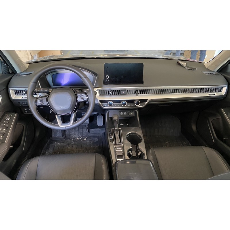 Cıvıc fe1 2022 ıçın uyumlu  gogusluk kaplama 2 parça - sılver