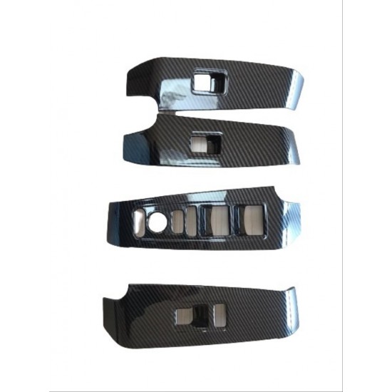 Cıvıc fe1 2022 ıçın uyumlu  cam dugme kaplama - karbon