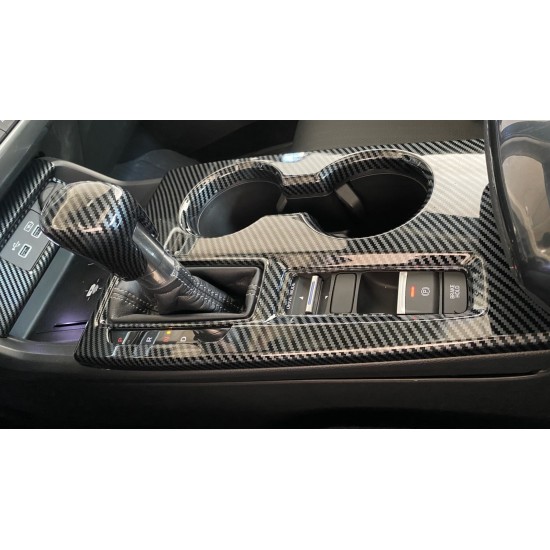 Cıvıc fe1 2022 ıçın uyumlu  vıtes konsol kaplama - karbon