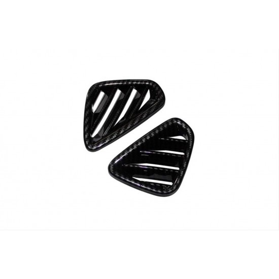 Kona ıçın uyumlu ön menfez kaplama 2 parça - karbon