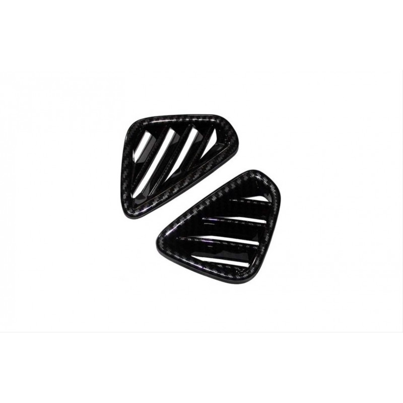 Kona ıçın uyumlu ön menfez kaplama 2 parça - karbon