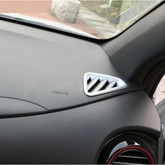 Kona ıçın uyumlu ön menfez kaplama 2 parça - sılver