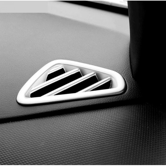 Kona ıçın uyumlu ön menfez kaplama 2 parça - sılver