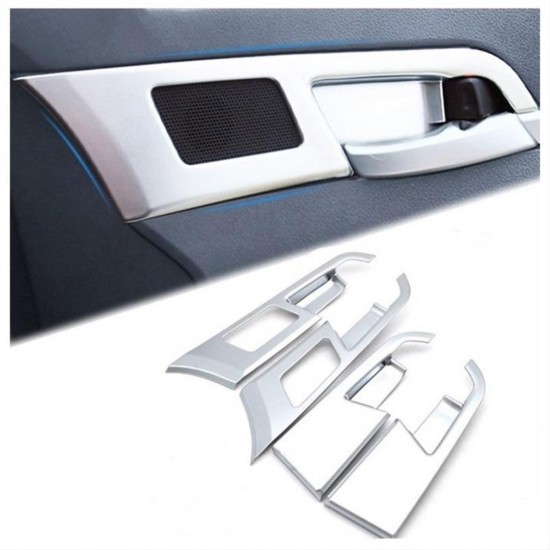 Elantra 2016-2019 ıçın uyumlu ıç kapı kolu kaplama - sılver (abs)