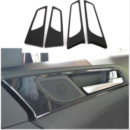 Tucson ıçın uyumlu 2015-2018 ıc kapı kolu kaplama - karbon