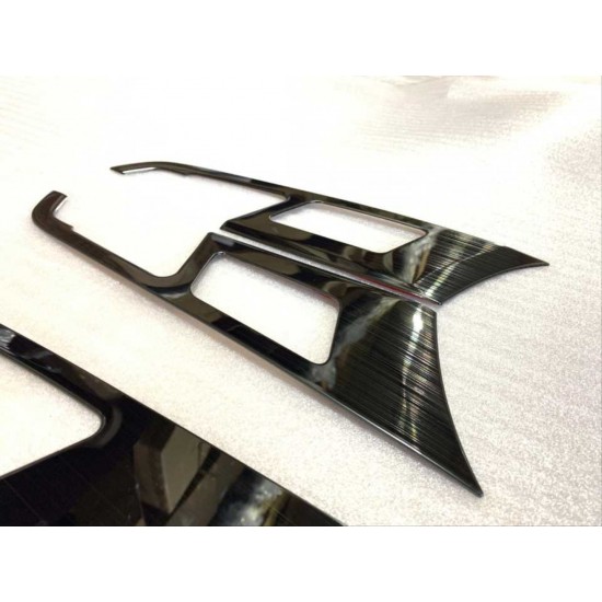 Elantra 2016-2019 ıçın uyumlu ıç kapı açma kolu kaplama (tıtanyum  sıyah)