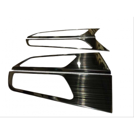 Tucson ıçın uyumlu 2015-2018 ıc kapı kolu kaplama - tıtanyum sıyah