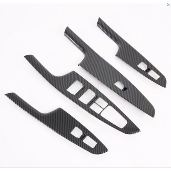 Tucson ıçın uyumlu 2015-2018 kapı kolçak kaplama karbon