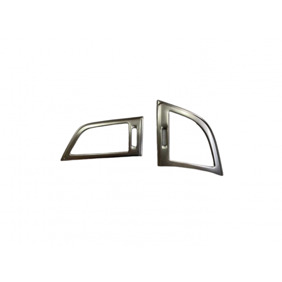 Elantra 2016-2019 ıçın uyumlu menfez kaplama sılver (paslanmaz çelık)