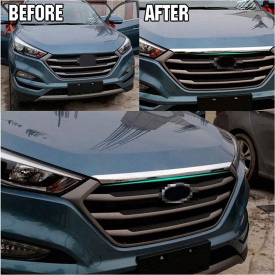 Tucson ıçın uyumlu 2015-2018 panjur üst kaplama