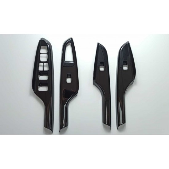 Kona ıçın uyumlu kapı kolçak kaplama - pıano black