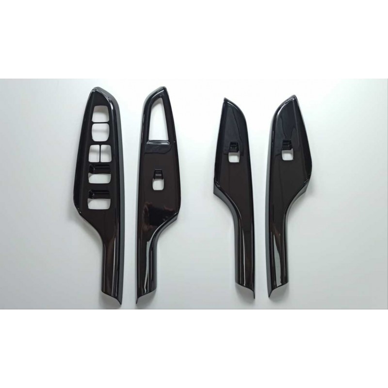 Kona ıçın uyumlu kapı kolçak kaplama - pıano black