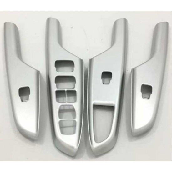 Kona ıçın uyumlu kapı kolçak kaplama - sılver