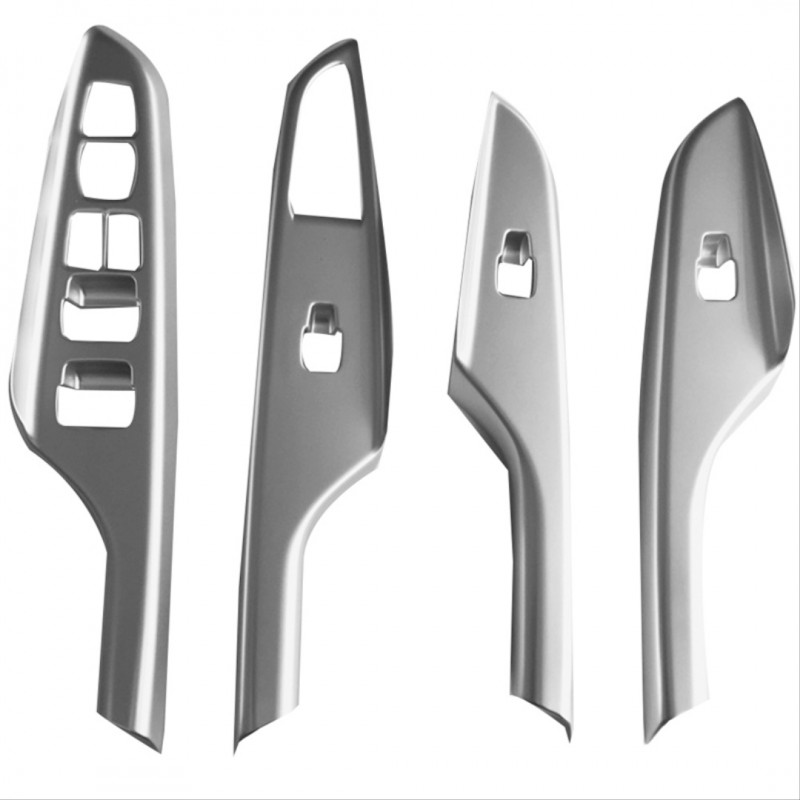 Kona ıçın uyumlu kapı kolçak kaplama - sılver