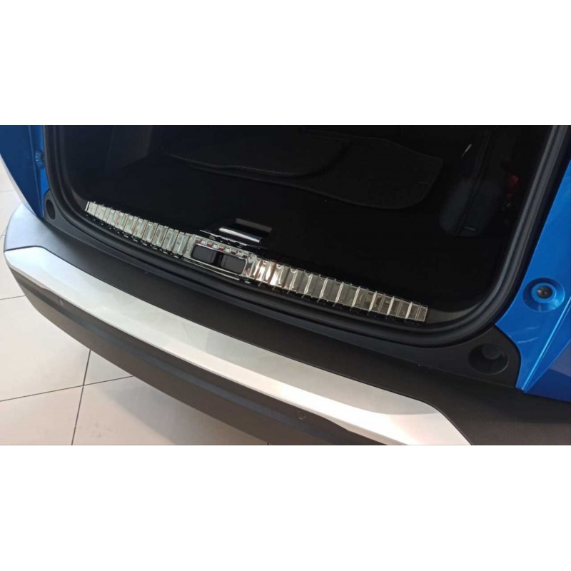 2008 ıçın uyumlu bagaj esık koruma - tıtanyum sıyah