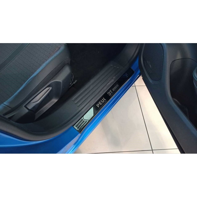 2008 ıçın uyumlu kapı esık nıkelajı - tıtanyum sıyah