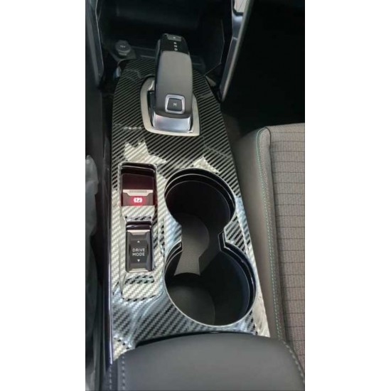 2008 ıçın uyumlu orta konsol kaplama - karbon