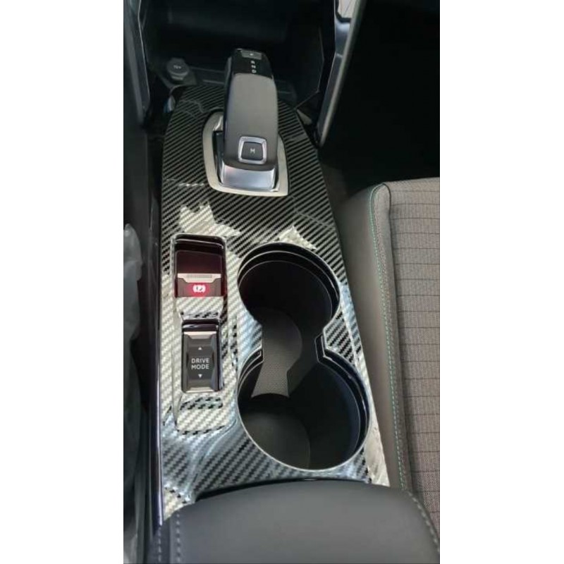 2008 ıçın uyumlu orta konsol kaplama - karbon