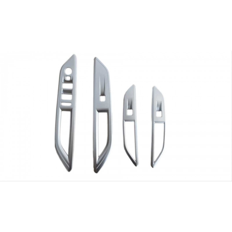 3008 2016+ ıçın uyumlu  kapı kolçak kaplaması sılver