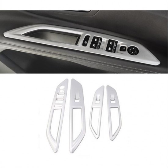 3008 2016+ ıçın uyumlu  kapı kolçak kaplaması sılver