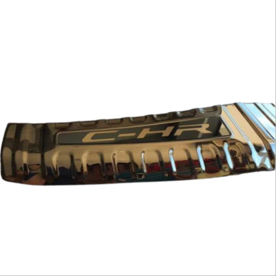 C-hr 2016-2019 ıçın uyumlu bagaj esık koruma - tıtanyum sıyah