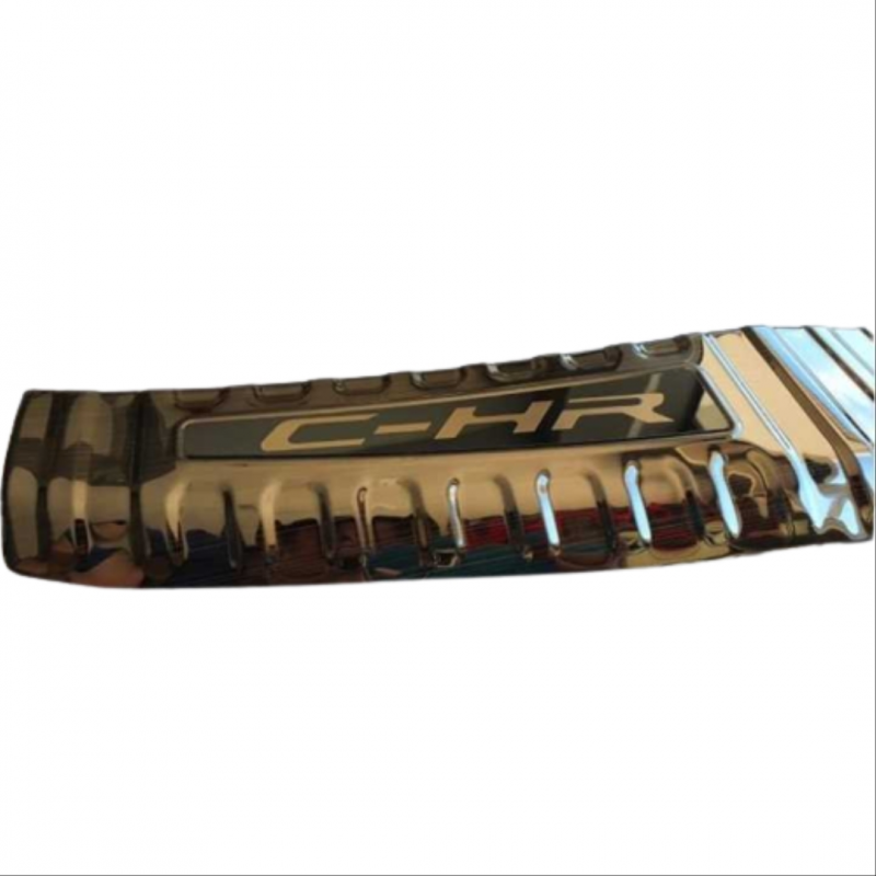 C-hr 2016-2019 ıçın uyumlu bagaj esık koruma - tıtanyum sıyah