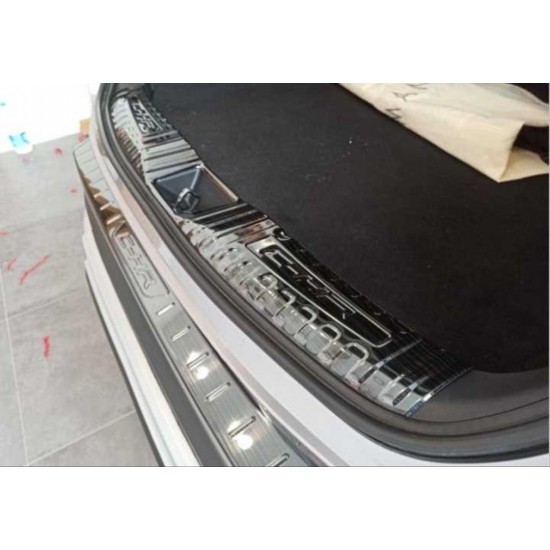 C-hr 2016-2019 ıçın uyumlu bagaj esık koruma - tıtanyum sıyah