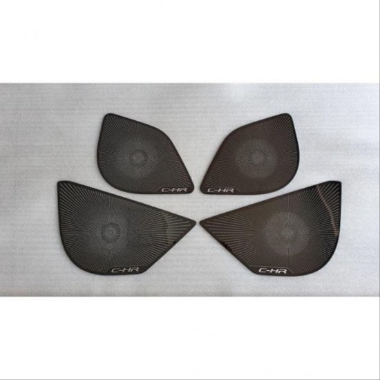 C-hr 2016-2019 ıçın uyumlu hoparlör kaplama tıtanyum sıyah