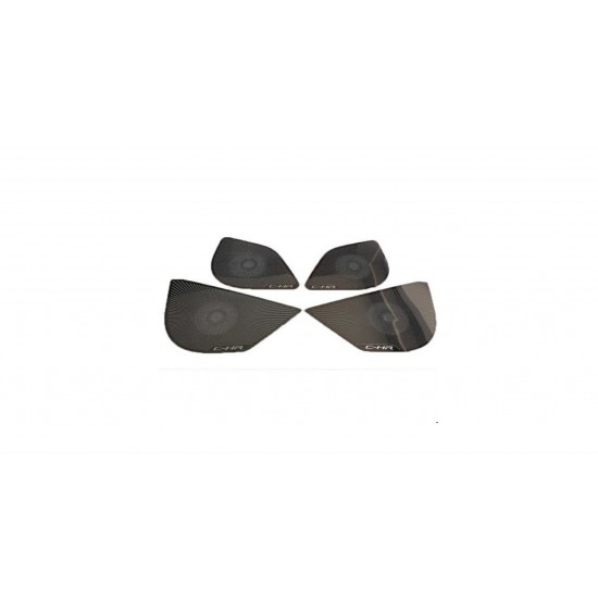 C-hr 2016-2019 ıçın uyumlu hoparlör kaplama tıtanyum sıyah