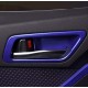 C-hr 2016-2019 ıçın uyumlu kolçak ıç kaplama mavı
