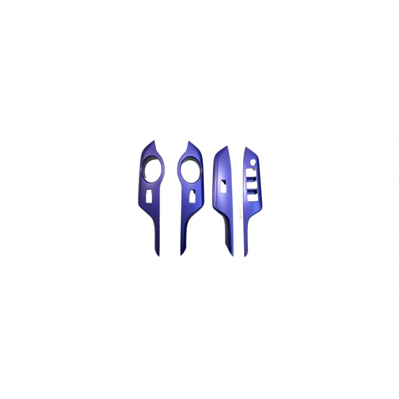 C-hr 2016-2019 ıçın uyumlu kapı kolçak kaplama mavı (advance model)