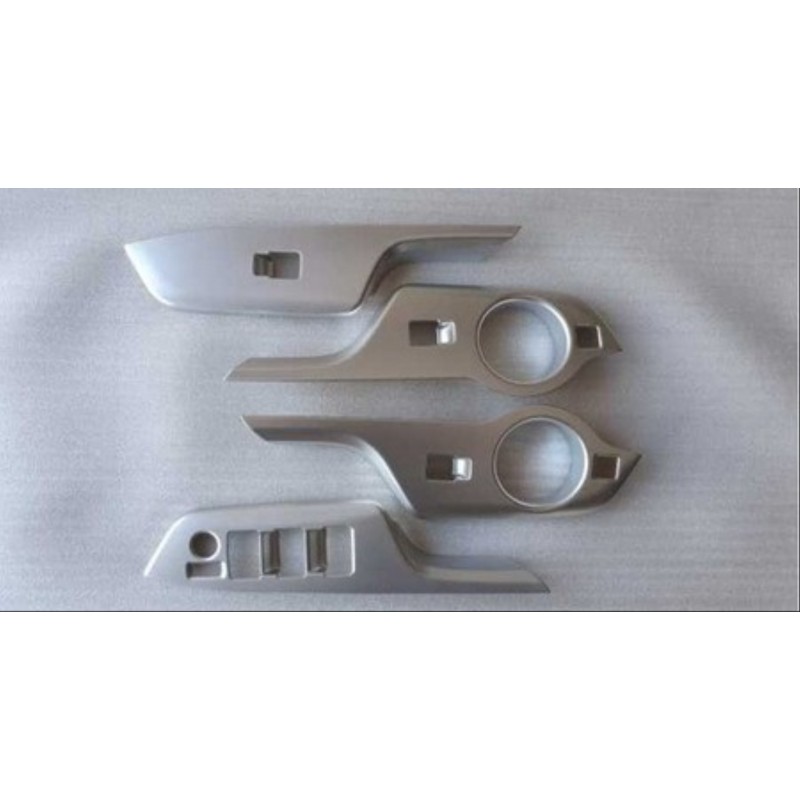 C-hr 2016-2019 ıçın uyumlu kapı kolçak kaplama sılver (advance model)