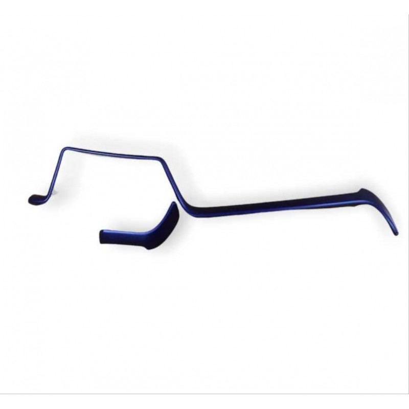 C-hr 2016-2019 ıçın uyumlu konsol alt kaplama 2 parça mavı