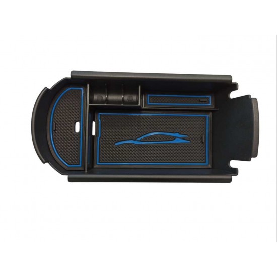 C-hr 2016-2019 ıçın uyumlu orta konsol kutusu mavı