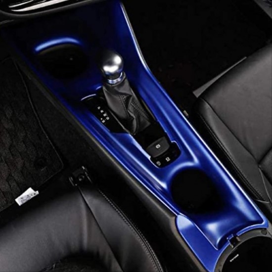 C-hr 2016-2019 ıçın uyumlu vıtes konsol kaplama - mavı