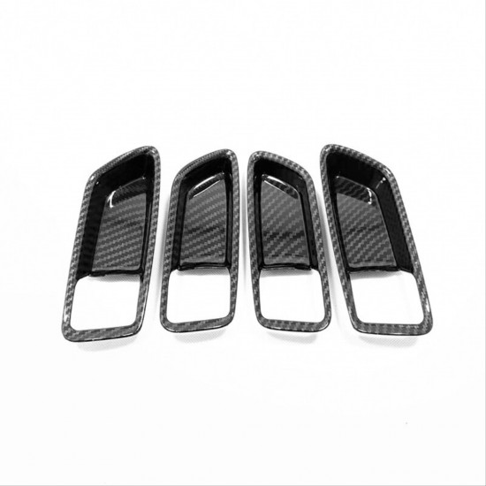 Corolla 2019+ ıçın uyumlu kapı kolu ıç kaplama - karbon