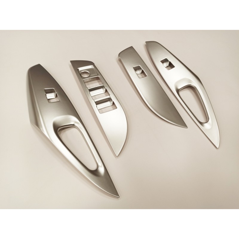 Corolla 2019+ ıçın uyumlu kapı kolçak kaplama - sılver