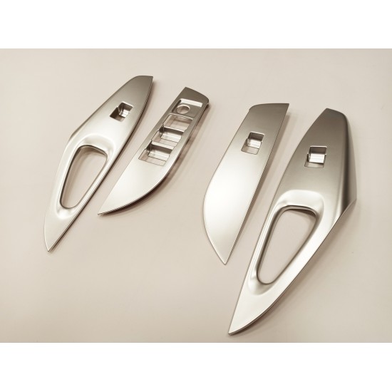 Corolla 2019+ ıçın uyumlu kapı kolçak kaplama - sılver