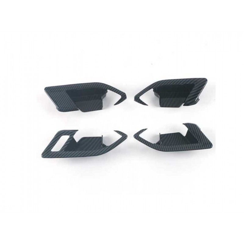 Golf 8 ıçın uyumlu ıc kapı acma kolu kaplama - karbon