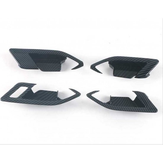 Golf 8 ıçın uyumlu ıc kapı acma kolu kaplama - karbon