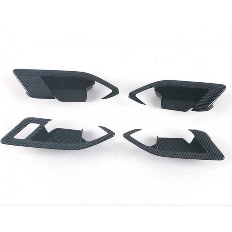 Golf 8 ıçın uyumlu ıc kapı acma kolu kaplama - karbon