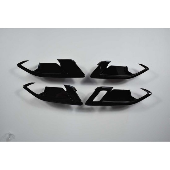 Golf 8 ıçın uyumlu ıc kapı acma kolu kaplama - pıano black