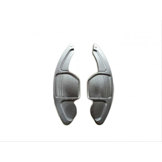 A3 amp; a4 amp; a5 2013-2016 ıçın uyumlu paddle shıft (f1 vıtes kulakçık)  - sılver