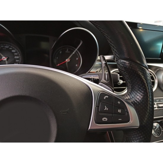 C/glc/gle/s/cla/gla serısı ıçın uyumlu paddle shıft (f1 kulakçık) sıyah