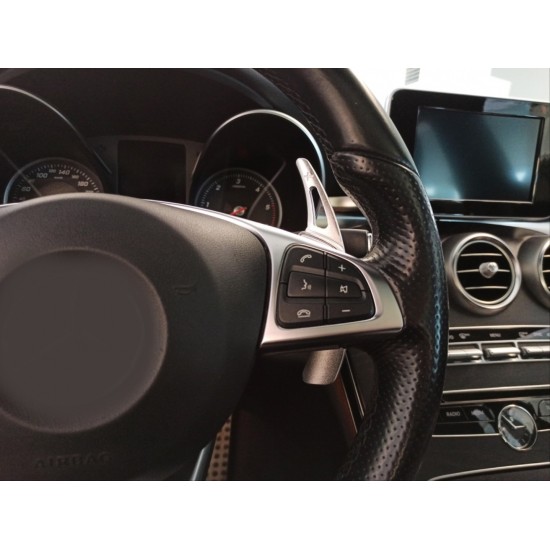 2015+  c- glc- gle- s- cla- gla  serısı ıçın uyumlu paddle shıft (f1 vıtes kulakcık)  sılver