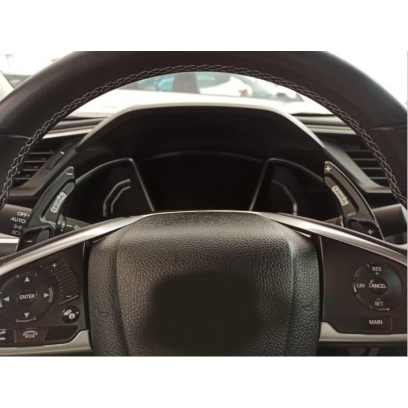 Cıvıc fc5-fk7 2016-2020 ıçın uyumlu savanını paddle shıft black